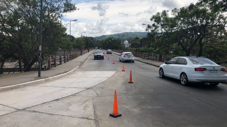 Otra vez doble mano: el puente Tucumán vuelve a su sentido habitual de circulación