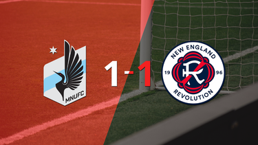 Minnesota United y New England Revolution se repartieron los puntos en un 1 a 1