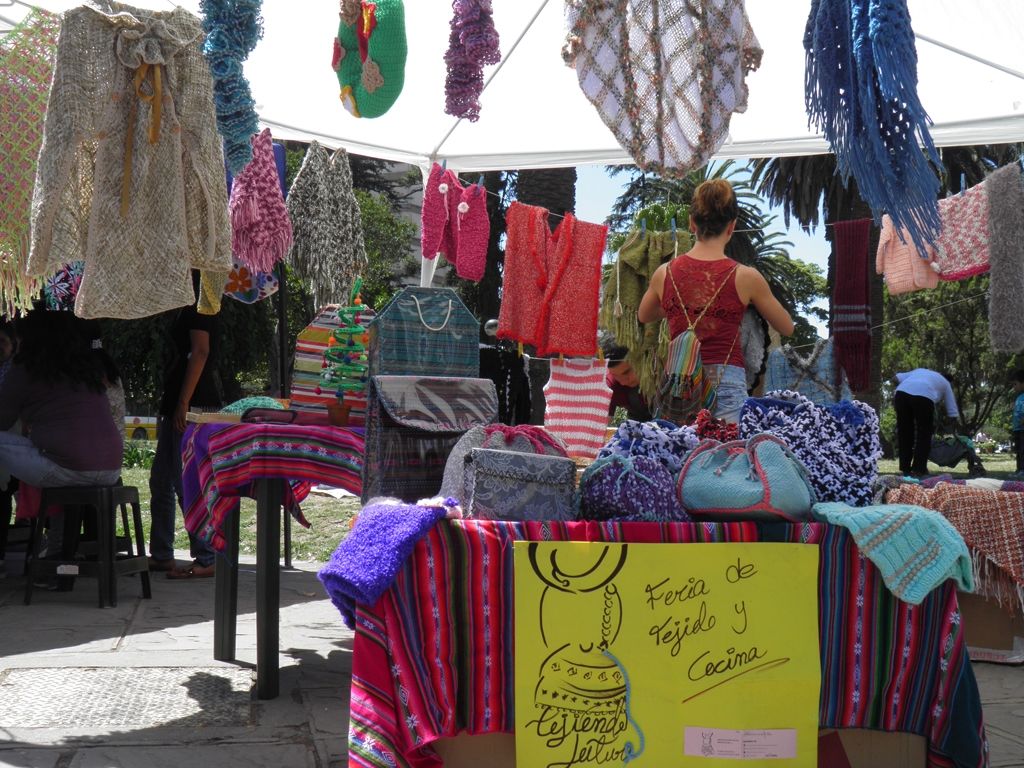 Feria en Plaza Belgrano
