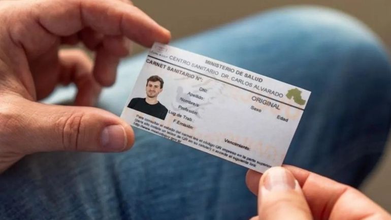 Carnet sanitario en Jujuy (Foto ilustrativa)