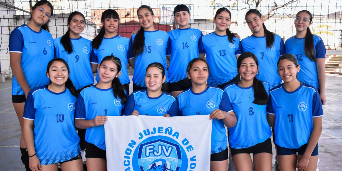 Jujuy va por el top 10 en el Nacional de vóley femenino Sub 14: cuándo juega y quiénes son sus rivales