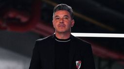 Marcelo Gallardo, DT de River.