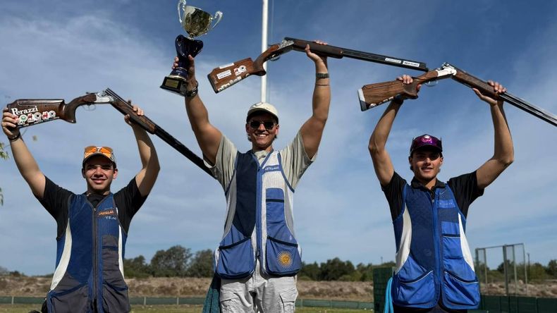 Nicolás Clady se consagró campeón del Nacional de Tiro en Santiago del Estero