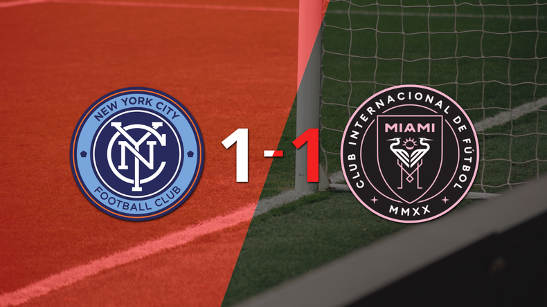 Agónico gol de James Sands le da el empate a New York City FC