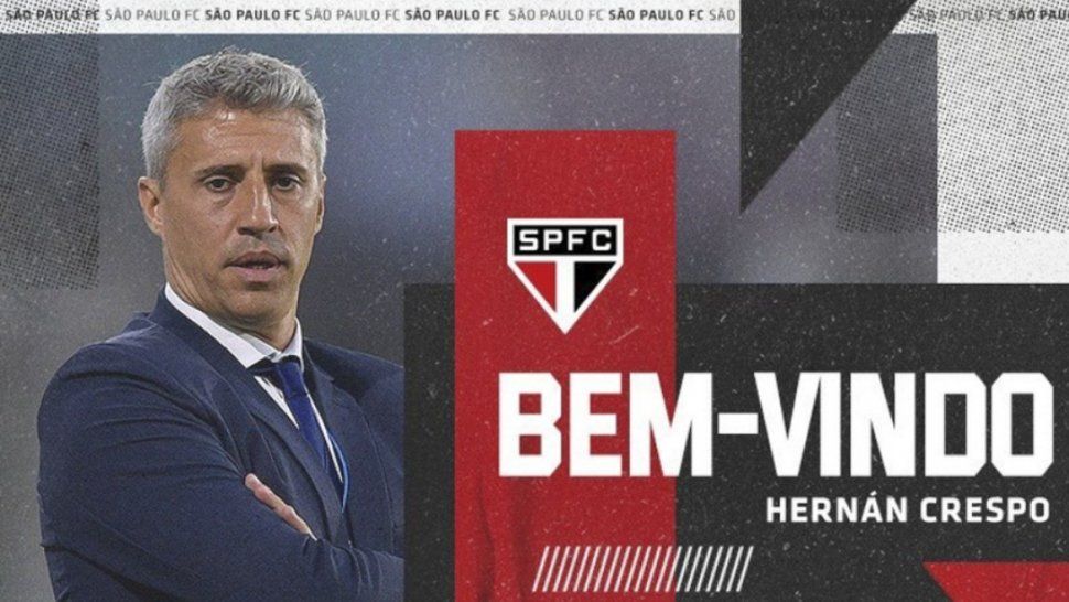 Hernán Crespo debutará como técnico de San Pablo