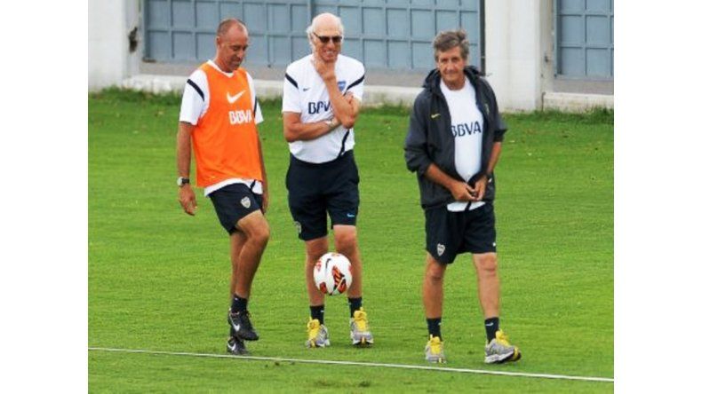 Bianchi y cuerpo técnico