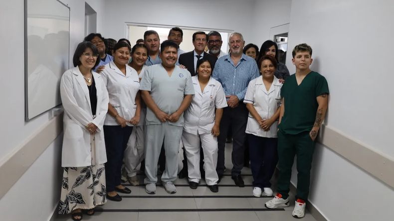 Nueva guardia del hospital Pablo Soria