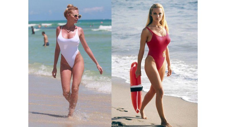 Vicky Xipolitakis y Pamela Anderson
