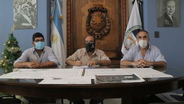 Lanzamiento de las obras.
