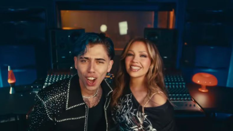 Luck Ra y Thalía estrenaron una versión de “A quién le importa” en clave de cuarteto.