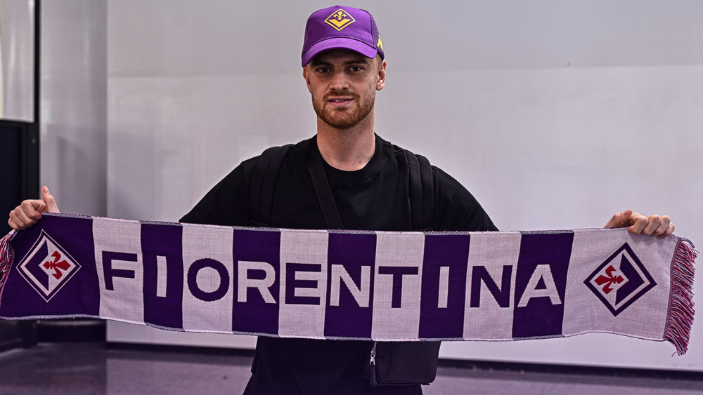 Lucas Beltrán presentado en Fiorentina.&nbsp;