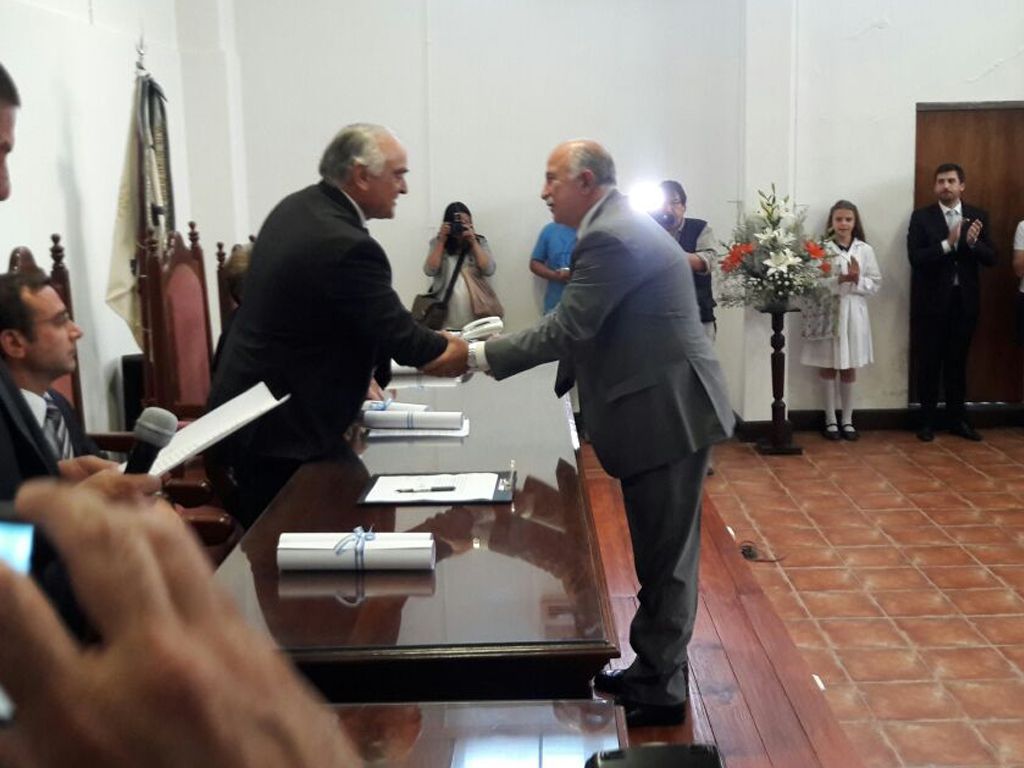 Mario Fiad recibió su diploma