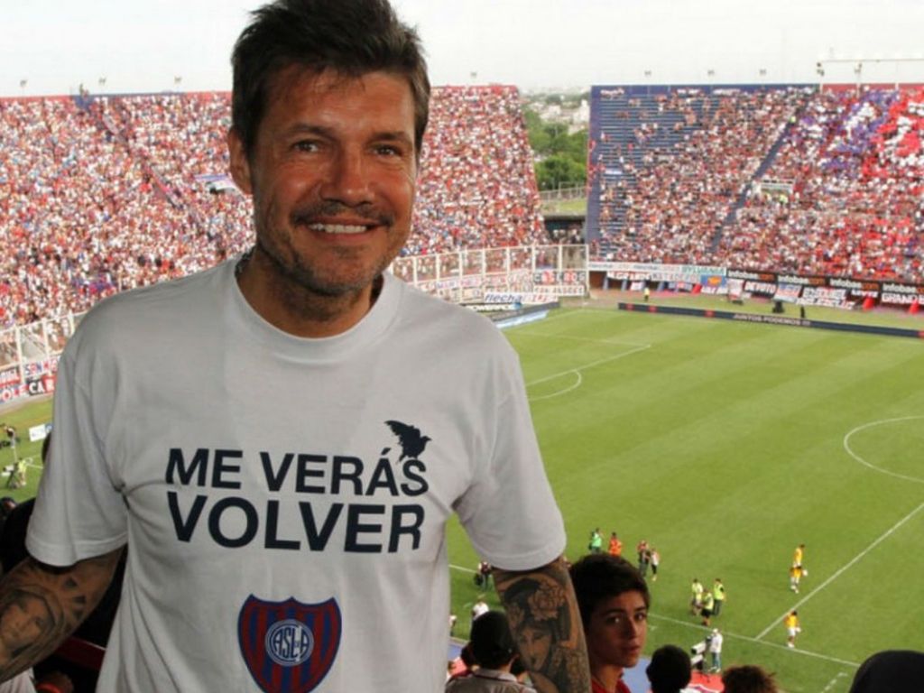 Tinelli en San Lorenzo