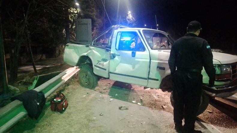 Terrible siniestro vial.