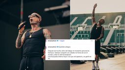 La publicacion del cantante de Ke Personajes que sorprendió a sus fans. La publicacion del cantante de Ke Personajes que sorprendió a sus fans.