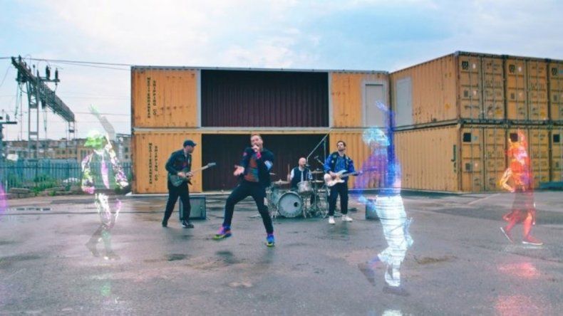 Coldplay estrenó nuevo tema en el espacio.&nbsp;