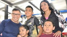 La visita de Sergio Maravilla Martínez a la Pumita Carabajal