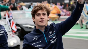 Furor por Colapinto en Brasil: Sao Pablo se vistió de celeste y blanco