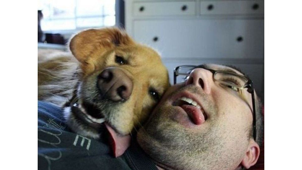 Perro y su dueño