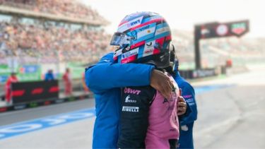 El argentino tuvo una de sus mejores carreras y sumó el primer punto con Alpine. El argentino tuvo una de sus mejores carreras y sumó el primer punto con Alpine.