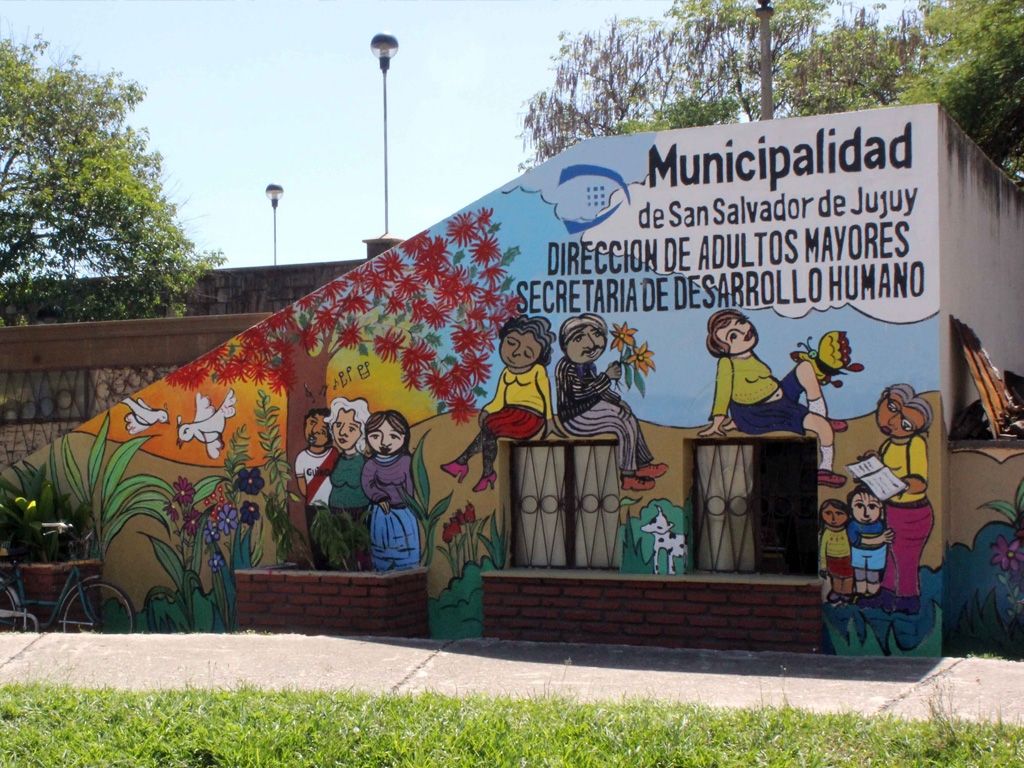 Mural de Adultos Mayores