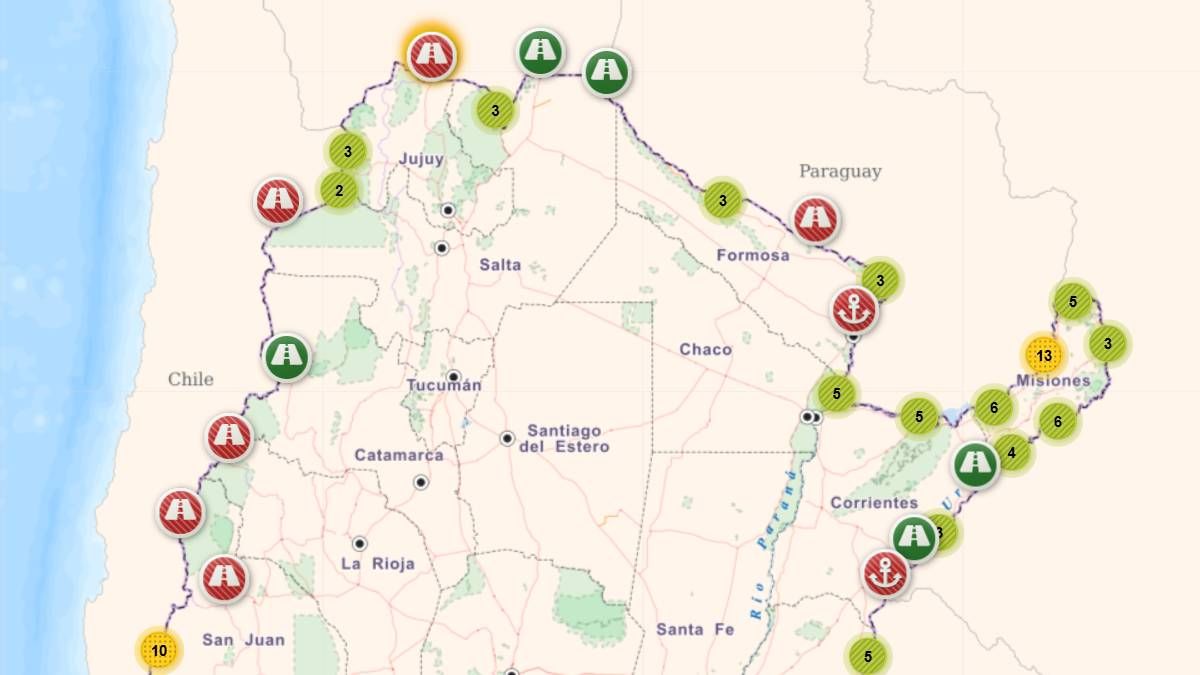 crisis en bolivia: como esta el paso fronterizo con argentina este sabado 23 de mayo