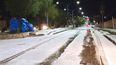 La Quiaca: gran granizada dejó inundadas las calles