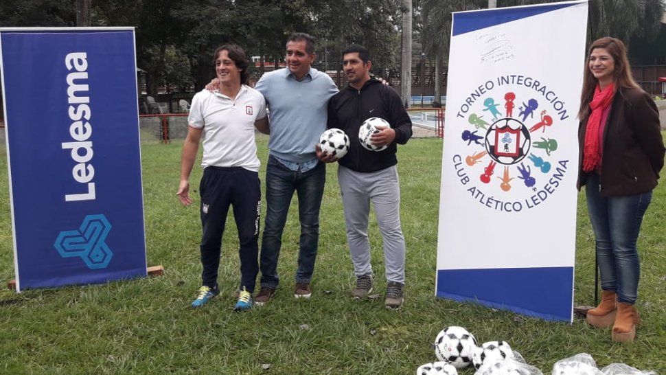 Ledesma presentó el torneo Integración de fútbol infantil
