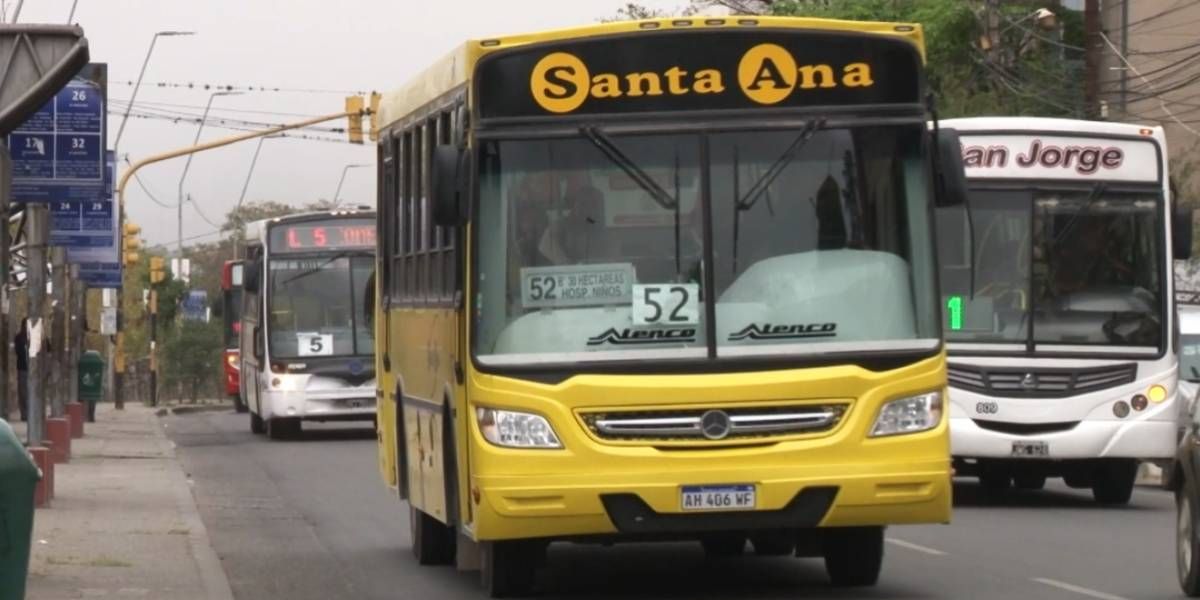 Transporte urbano gratis para niños este domingo