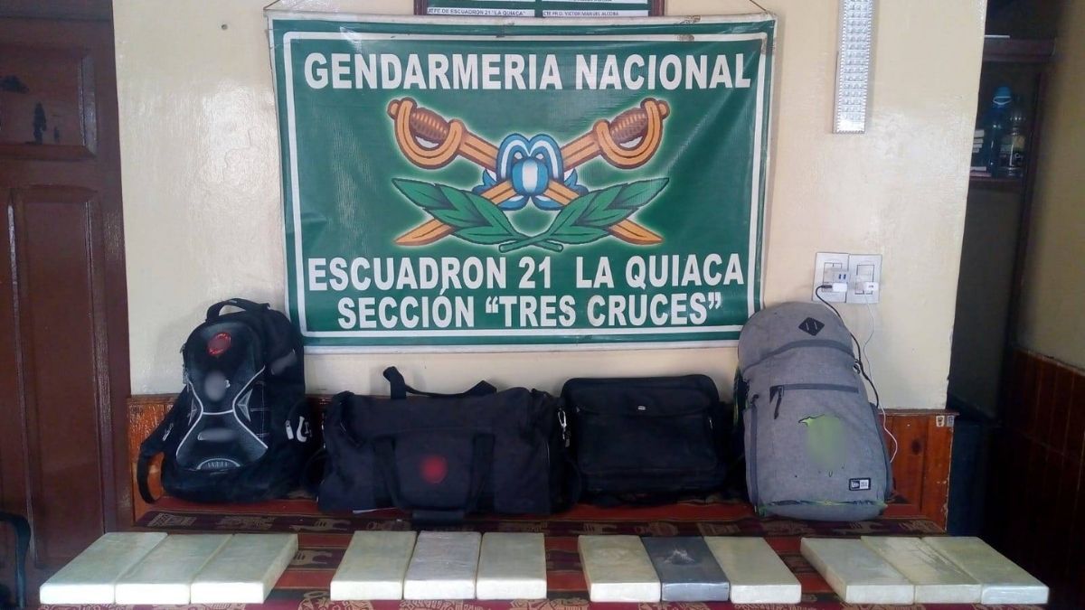 La Quiaca: incautaron 12 kilos de cocaína en un control&nbsp;