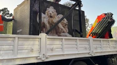 Traslado de Los Leones