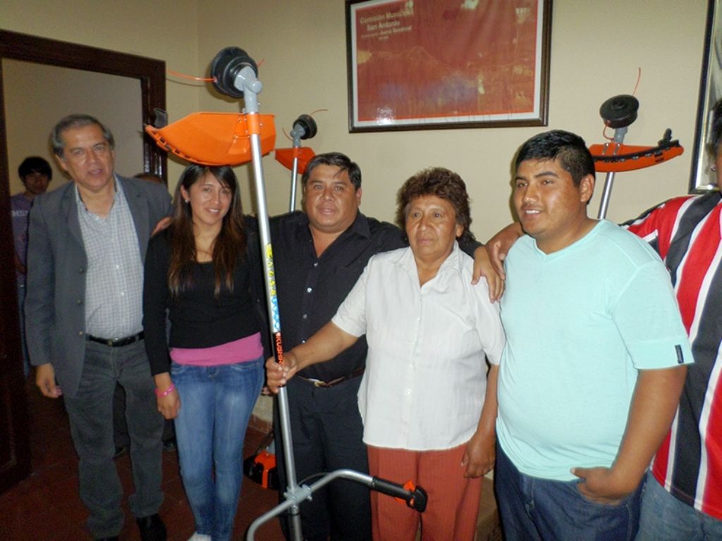 Autoridades y beneficiarios