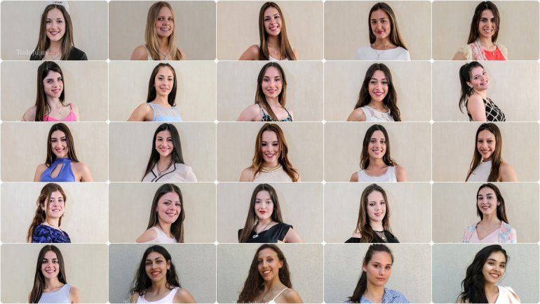 Candidatas a reina nacional