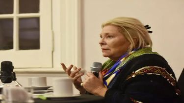 Elisa Carrió sintió un malestar en el pecho y debió acudir a un centro médico.&nbsp;