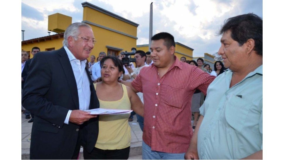 Entrega de viviendas