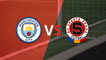 Sparta Praga cayó ante Manchester City con dos goles de Erling Haaland