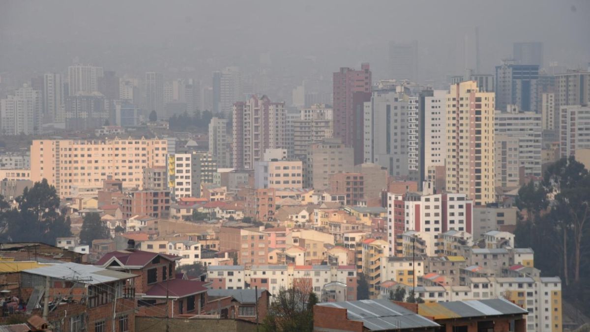 Preocupa la calidad del aire en la ciudad de La Paz en Bolivia