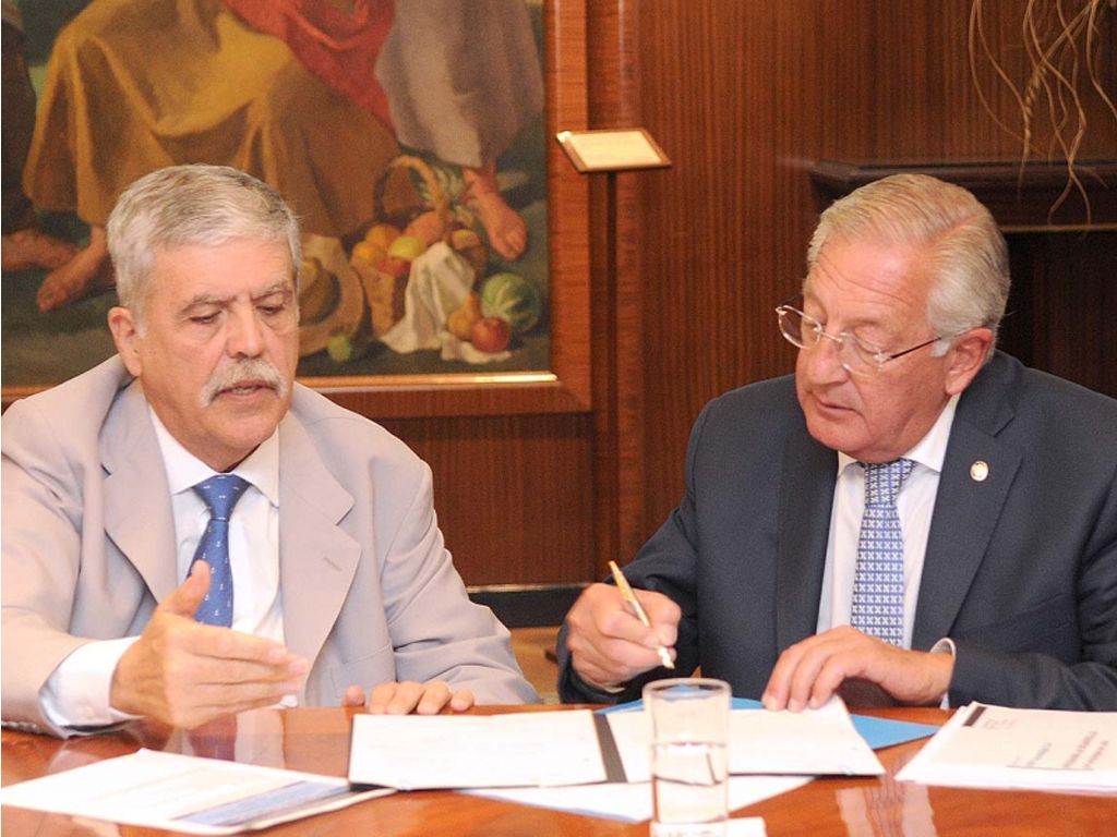 Fellner con De Vido