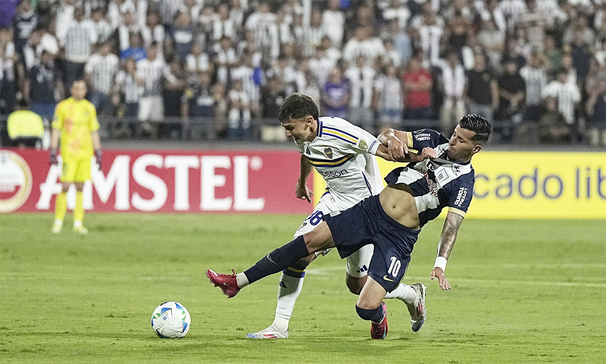 Boca perdió en Perú