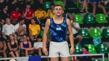 El jujeño Santiago Ferrari ganó el premio Olimpia de Plata en Gimnasia