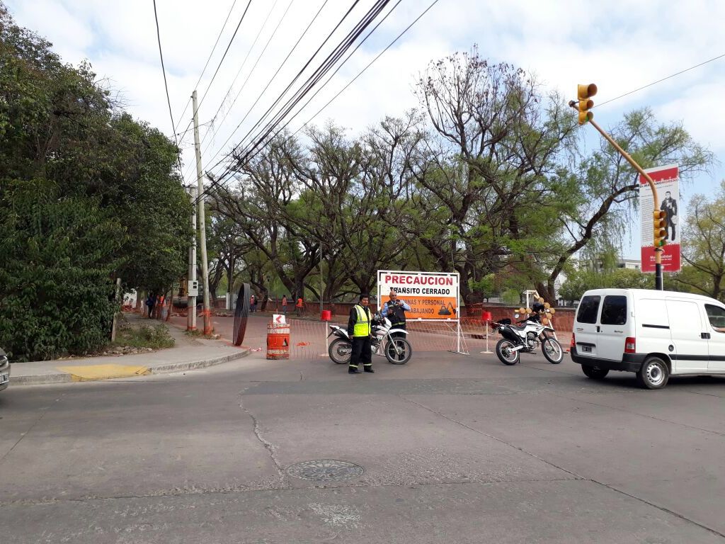 Repavimentación de la Yrigoyen