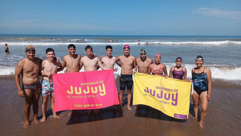 Jujeños compiten en los Juegos Nacionales Evita de Playa de Chapadmalal