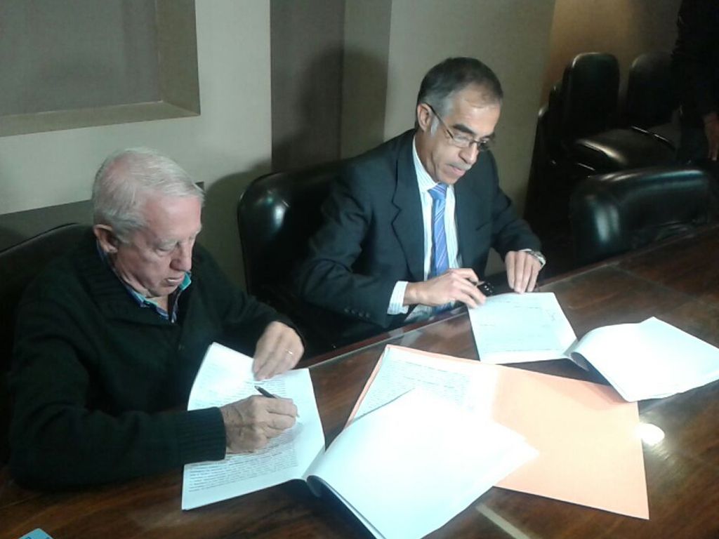 Firma de convenio