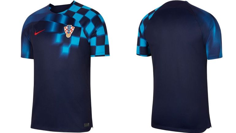 Argentina va la camiseta titular Croacia
