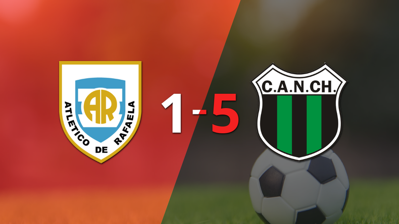 Doblete de Franco Amarfil en la goleada de Nueva Chicago frente a Atlético Rafaela