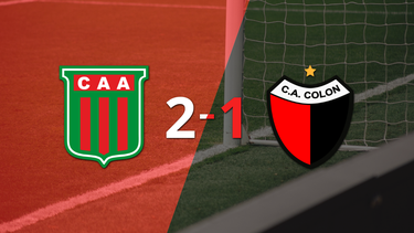 Victoria de Agropecuario Argentino sobre Colón por 2-1 con un gol agónico
