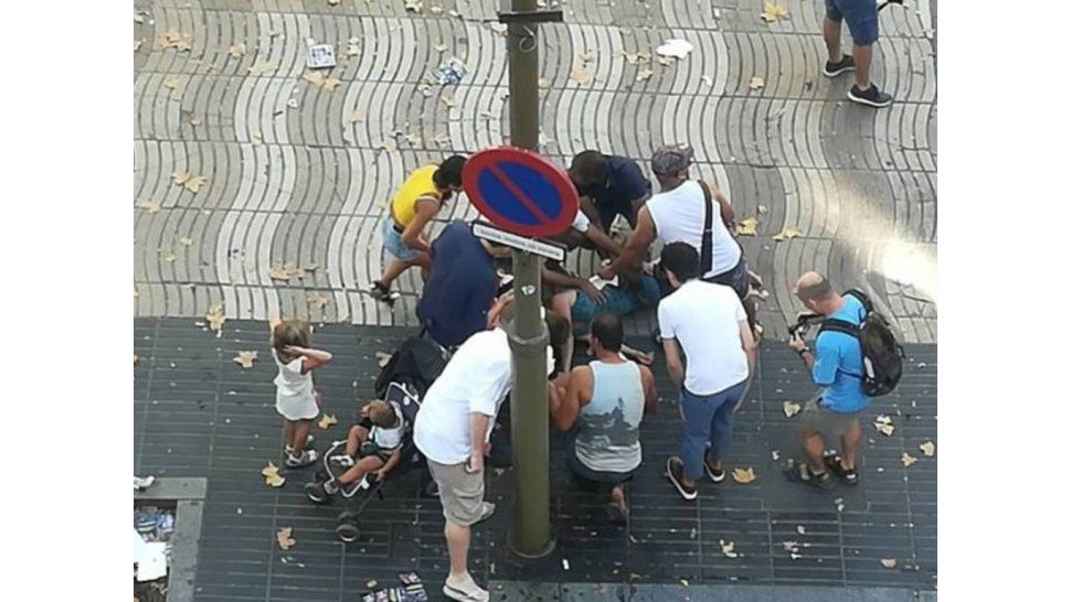 Atentado en Barcelona