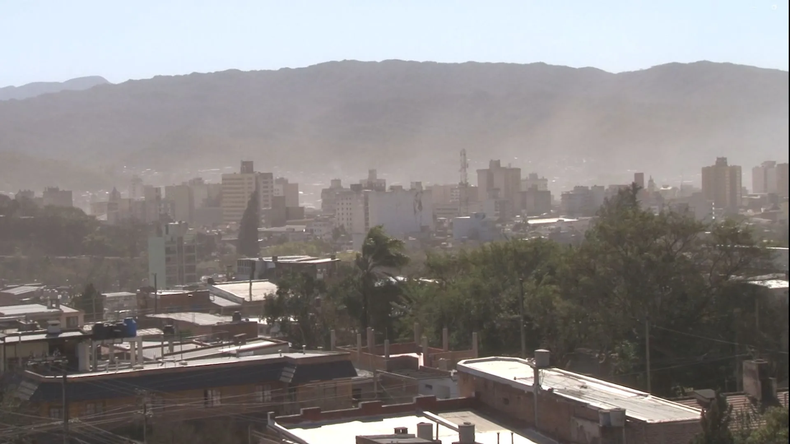 Alerta por viento norte en Jujuy.