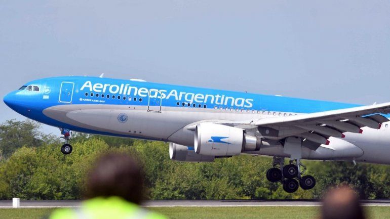 Vuelo con vacunas en Argentina