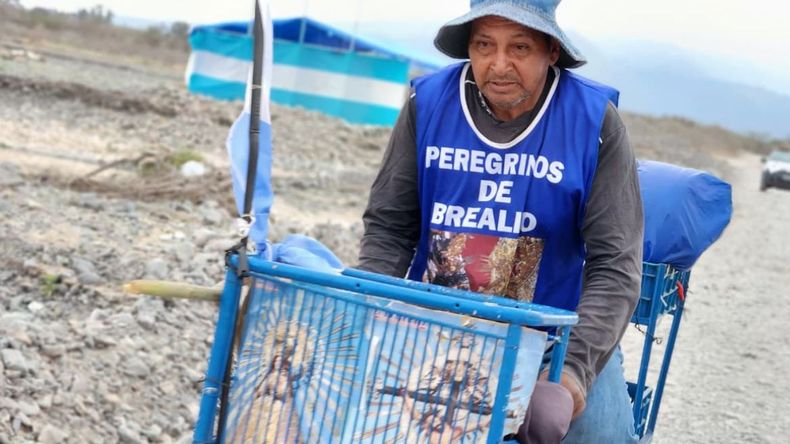 Multitudinaria peregrinación por el Señor y la Virgen del Milagro en Salta